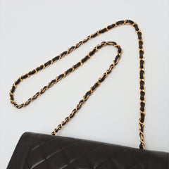 ITEM 15 - Chanel Medium Vintage Diana Lambskin Black - Series 2