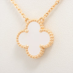 Van Cleef & Arpels Vintage Alhambra white mother of pearl Necklace 2023