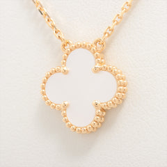 Van Cleef & Arpels Vintage Alhambra white mother of pearl Necklace 2023