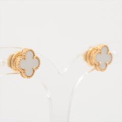 Van Cleef & Arpels Sweet Alhambra Mother of Pearl MOP Earrings