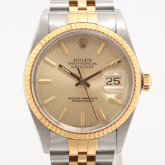 Rolex Datejust 36mm Two Toned Watch
