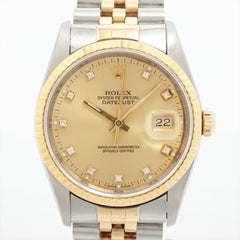 Rolex Datejust 36mm Two Toned with Diamond Watch