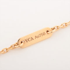 Van Cleef & Arpels Sweet Alhambra Carnelian Necklace