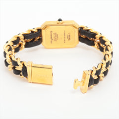 Chanel Premier L Black Gold Watch