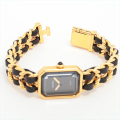 Chanel Premier L Black Gold Watch