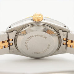 Rolex Datejust 26mm Two Toned with Diamonds Silver Face Watch