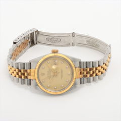 Rolex Datejust 36mm Two Toned with Diamonds Watch