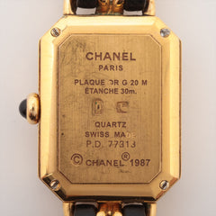 Chanel Premiere Watch Size Medium Gold