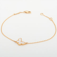 Van Cleef & Arpels VCA Sweet Alhambra Butterfly Mother of pearl MOP Bracelet
