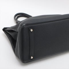 Hermes Birkin 35 Fjord Noir - G Square Stamp 2003