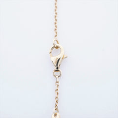 Van Cleef & Arpels Vintage Alhambra Onyx Necklace