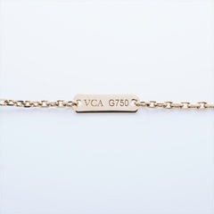 Van Cleef & Arpels Vintage Alhambra Onyx Necklace