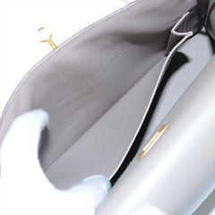 Hermes Kelly 25 Special Order Gris Asphalt x Vertigo C Stamp