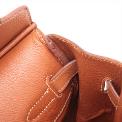 Hermes Birkin 35 Clemence Gold - Square stamp