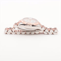 Rolex Datejust 26mm Stainless Steel/Everrose Mother of Pearl Watch Roman Numerals