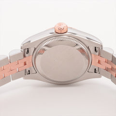 Rolex Datejust 26mm Stainless Steel/Everrose Mother of Pearl Watch Roman Numerals