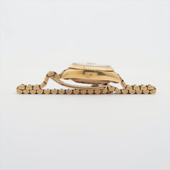 Rolex Datejust 26mm 18k Yellow Gold Diamond Dial Watch