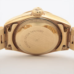 Rolex Datejust 26mm 18k Yellow Gold Diamond Dial Watch