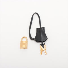 Hermes Kelly 32 Box Leather Black Noir G Square Stamp