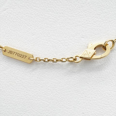 Van Cleef & Arpels Vintage Alhambra Guilloche Necklace Yellow Gold