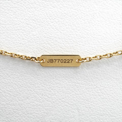 Van Cleef & Arpels Vintage Alhambra Guilloche Necklace Yellow Gold