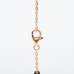 Van Cleef & Arpels Vintage Alhambra Malachite with Diamond Holiday Pendant Necklace 2013