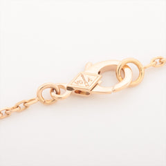 Van Cleef & Arpels Vintage Alhambra Onyx with Diamond Holiday Pendant Necklace 2016