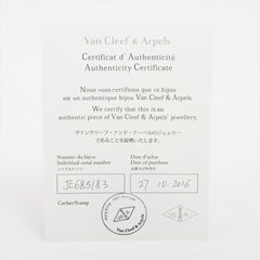 Van Cleef & Arpels Vintage Alhambra Onyx with Diamond Holiday Pendant Necklace 2016