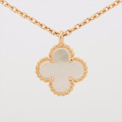 Van Cleef & Arpels Sweet Alhambra Mother of Pearl Necklace