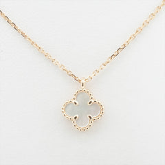 Van Cleef & Arpels Sweet Alhambra White Mother of Pearl Necklace