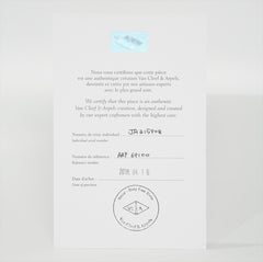 Van Cleef & Arpels Sweet Alhambra White Mother of Pearl Necklace