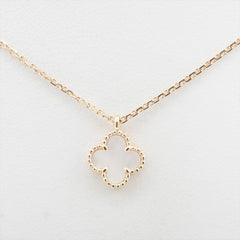 Van Cleef & Arpels Sweet Alhambra White Mother of Pearl Necklace