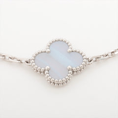 Van Cleef & Arpels Vintage Alhambra 5 Motifs Chalcedony Bracelet