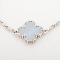 Van Cleef & Arpels Vintage Alhambra 5 Motifs Chalcedony Bracelet