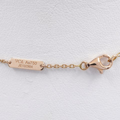 Van Cleef & Arpels Magic Alhambra Carnelian Necklace