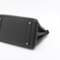 Hermes Birkin 35 Togo PHW Noir I Square Stamp