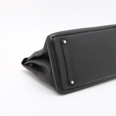 Hermes Birkin 35 Togo PHW Noir I Square Stamp