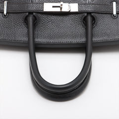 Hermes Birkin 35 Togo PHW Noir I Square Stamp