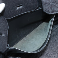 Hermes Birkin 35 Togo PHW Noir I Square Stamp
