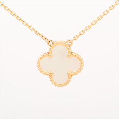 Van Cleef & Arpels Vintage Alhambra Mother of Pearl MOP Necklace
