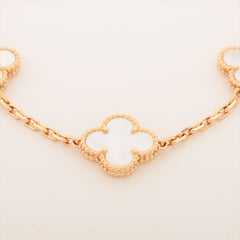 Van Cleef & Arpels Vintage Alhambra 5 Motifs Mother of Pearl MOP Bracelet