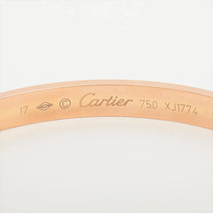 Cartier Love Cuff Bracelet Size 17