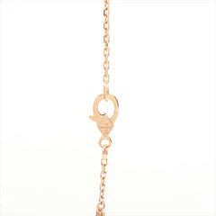 Van Cleef & Arpels Vintage Alhambra Bullseye with Diamond Holiday Limited Edition Necklace