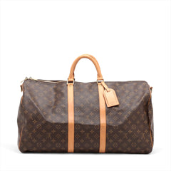 Louis Vuitton Monogram Keepall Bandrière 55