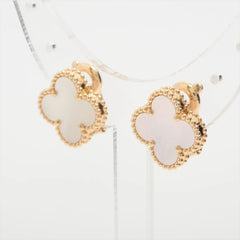 Van Cleef & Arpels Vintage Alhambra Mother of Pearl Earrings 2025