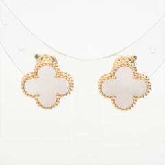 Van Cleef & Arpels Vintage Alhambra Mother of Pearl Earrings 2025