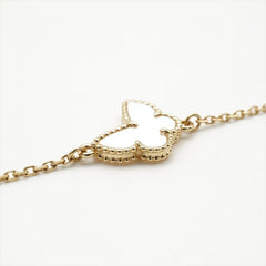 Van Cleef & Arpels Sweet Alhambra Butterfly Mother of Pearl Bracelet