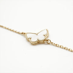 Van Cleef & Arpels Sweet Alhambra Butterfly Mother of Pearl Bracelet