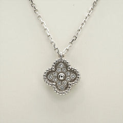Van Cleef & Arpels Sweet Alhambra diamond Necklace