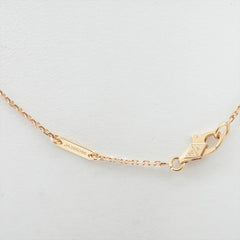 Van Cleef & Arpels Sweet Alhambra Hearts Carnelian Necklace